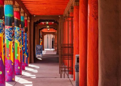 decorative image of marketplace hallway